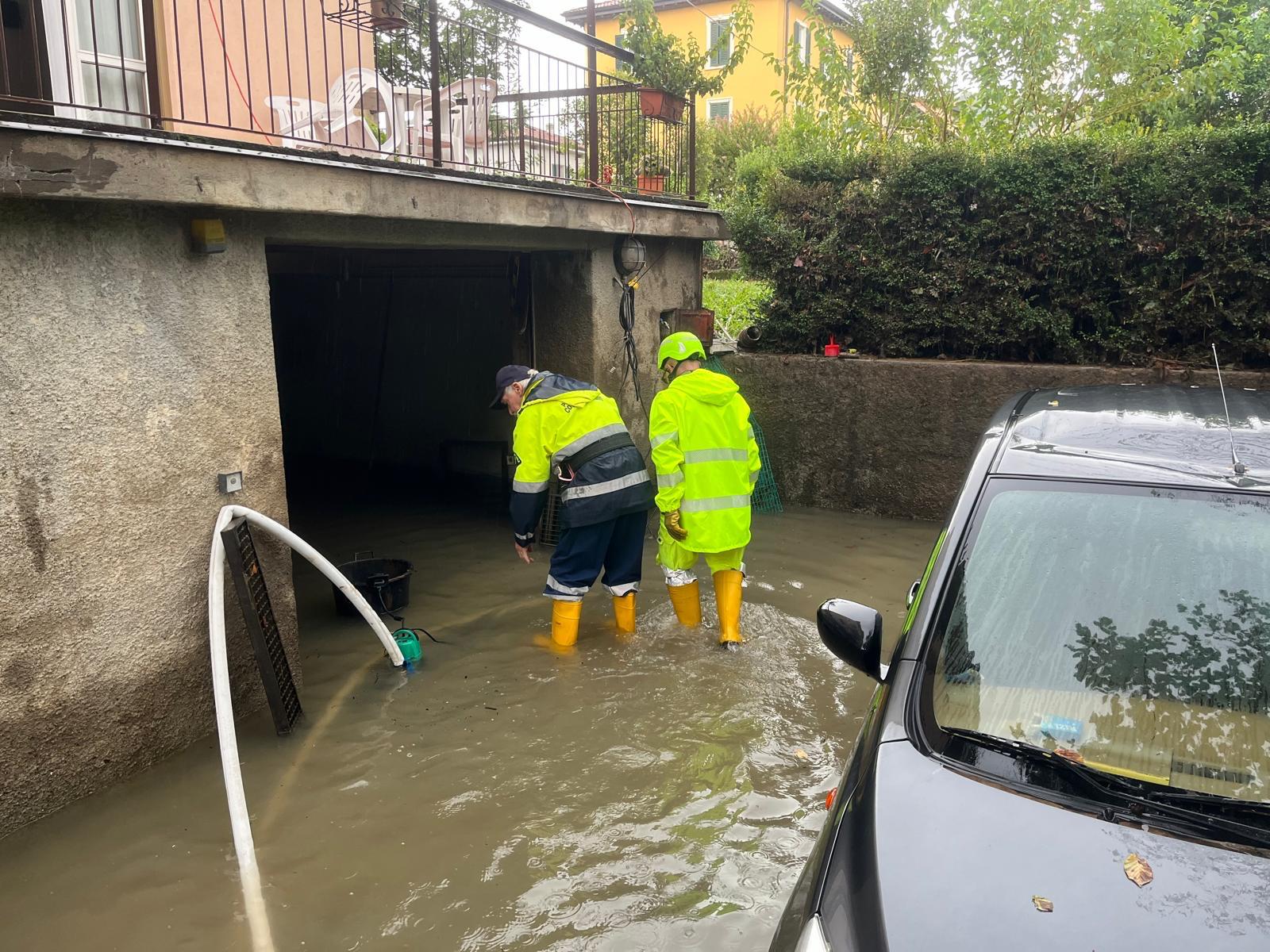 volontari della Protezione Civile, settembre 2024