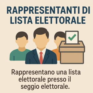 Designare i rappresentanti di lista