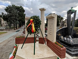 tomba dei Partigiani nel cimitero Monumentale