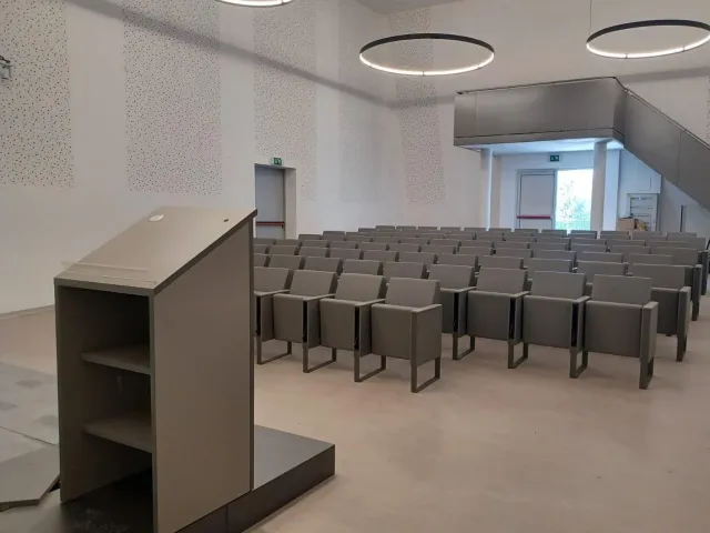 Interno dell'auditorium