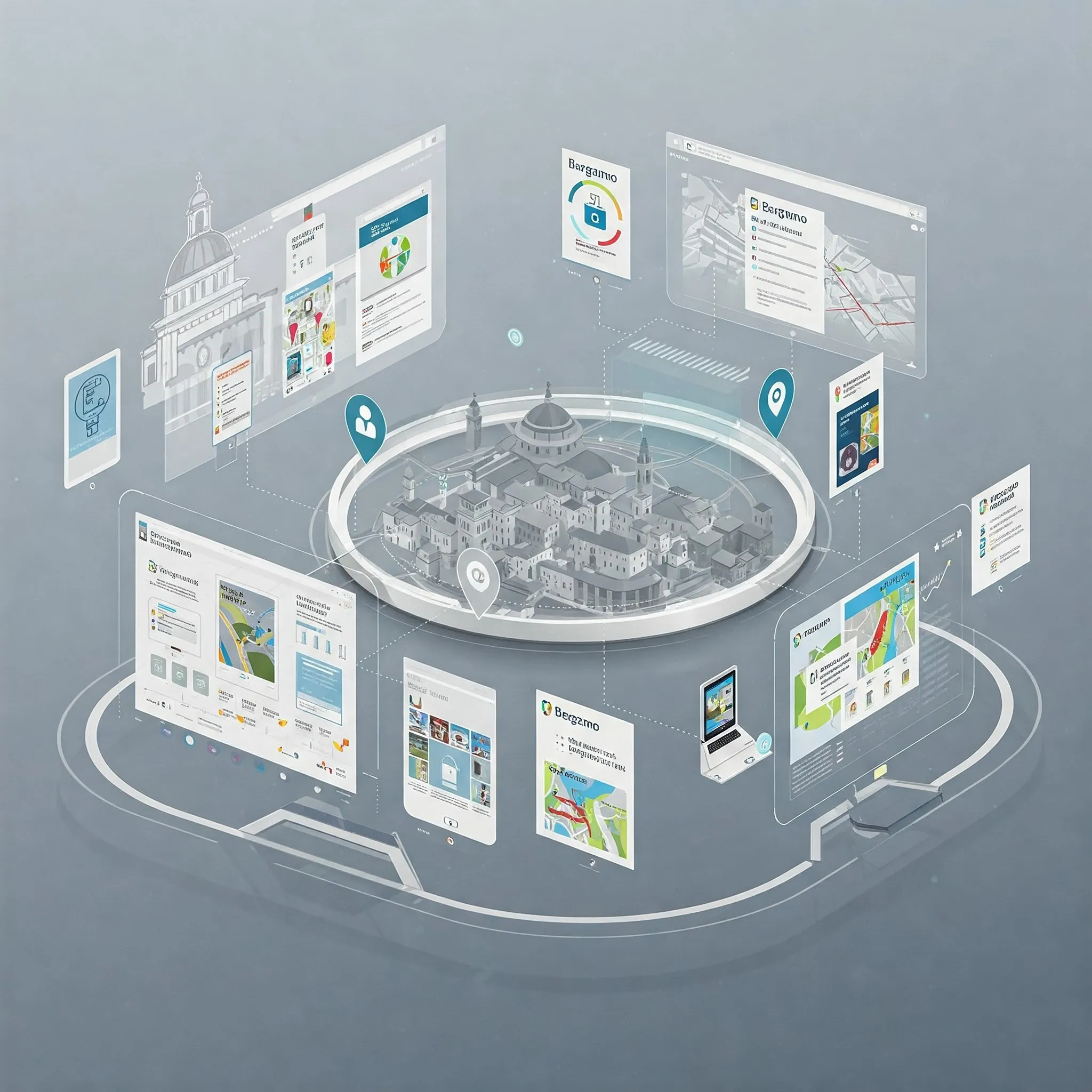 immagine virtuale digital space